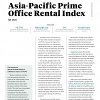 Asia Pasific Prime Office Rental Index Q3 2021 | KF Map – Digital Map for Property and Infrastructure in Indonesia