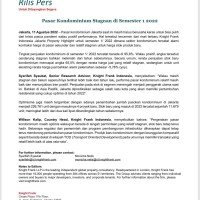 Rilis Pers - Pasar Kondominium Stagnan di Semester 1 2022 | KF Map – Digital Map for Property and Infrastructure in Indonesia