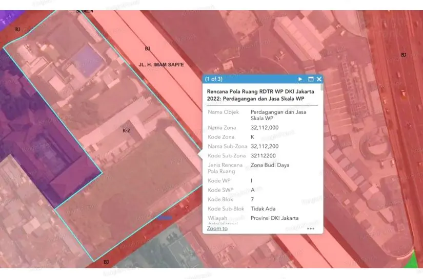 Knight Frank | Commercial Land, Senen Central Jakarta | For Sale - Commercial Land, Senen Central Jakarta